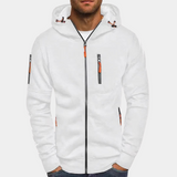 Sweat Homme à Capuche Zippé