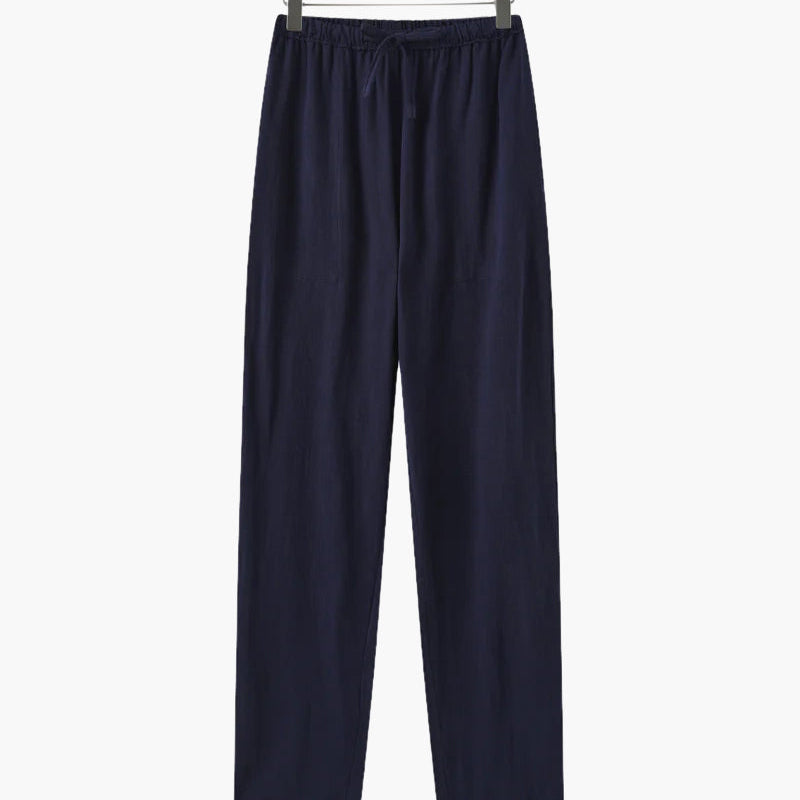 Pantalon à Taille Élastique et Cordon de Serrage
