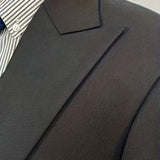 Costume trois pièces homme coupe slim avec gilet croisé