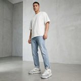 Baskets chunky homme à semelle plateforme crantée