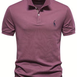 Polo Classique à Col Boutonné
