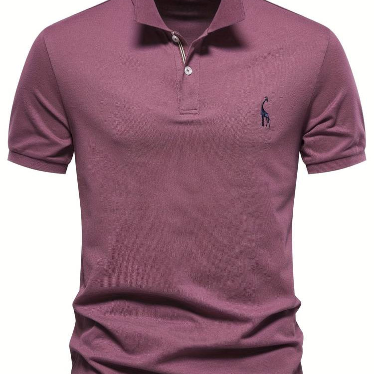 Polo Classique à Col Boutonné