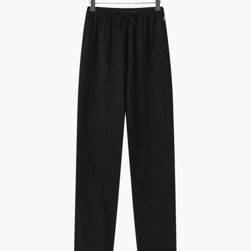 Pantalon à Taille Élastique et Cordon de Serrage