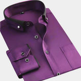 Chemise Homme Habillée à Col Contrasté