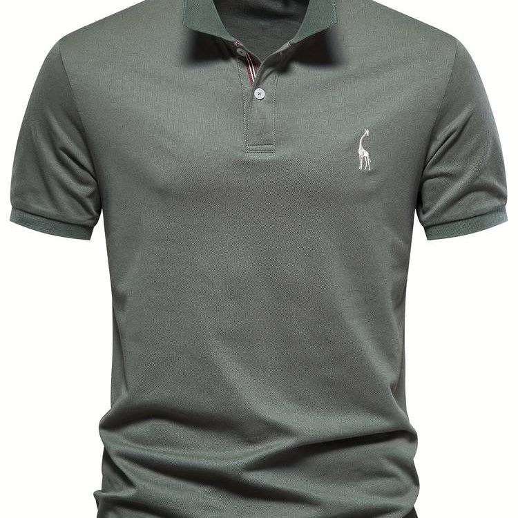 Polo Classique à Col Boutonné