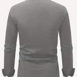 Chemise Homme Ajustée à Col Classique