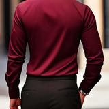 Chemise Homme Ajustée à Col Classique