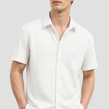 Chemise Minimaliste à Manches Courtes