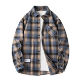 Chemise à Carreaux Boutonnée