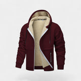Veste Homme à Capuche Doublée Zippée