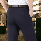 Pantalon Classique Extensible Coupe Ajustée