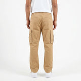 Pantalon cargo homme coupe ample à poches latérales