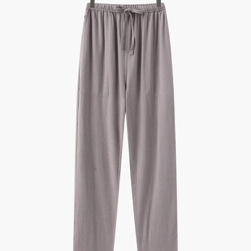 Pantalon à Taille Élastique et Cordon de Serrage