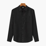 Chemise Texturée à Poche Poitrine