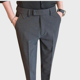 Pantalon Habillé à Pinces Coupe Fuselée