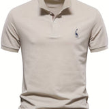 Polo Classique à Col Boutonné