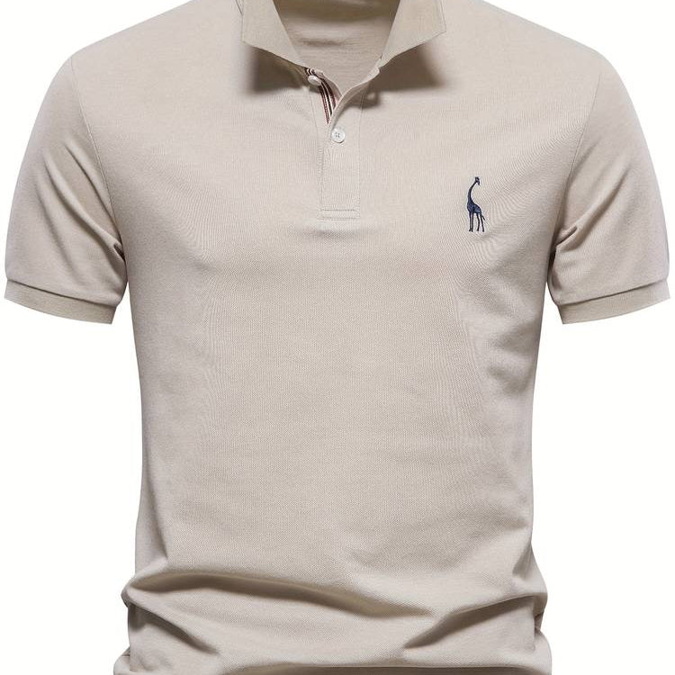 Polo Classique à Col Boutonné