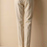 Pantalon Habillé Coupe Fuselée à Plis
