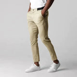 Pantalon Chino Fuselé Coupe Ajustée