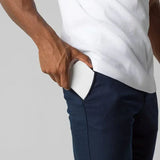 Pantalon Chino Fuselé Coupe Ajustée