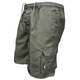 Short Cargo à Taille Élastique et Poches Latérales