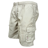 Short Cargo à Taille Élastique et Poches Latérales