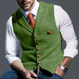 Gilet de Costume Homme Ajusté