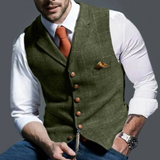 Gilet de Costume Homme Ajusté