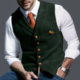 Gilet de Costume Homme Ajusté