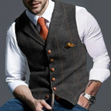 Gilet de Costume Homme Ajusté