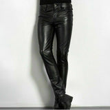 Pantalon Skinny Effet Cuir