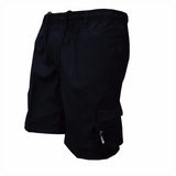 Short Cargo à Taille Élastique et Poches Latérales