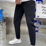 Pantalon Jogger Fuselé à Taille Élastique