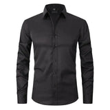 Chemise Ajustée à Col Classique