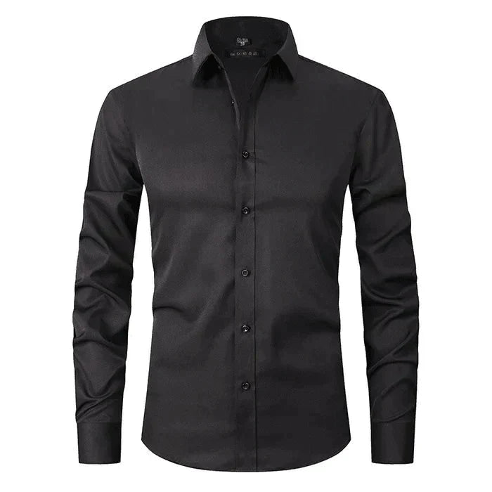 Chemise Ajustée à Col Classique