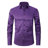 Chemise Ajustée à Col Classique