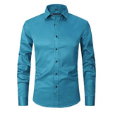 Chemise Ajustée à Col Classique