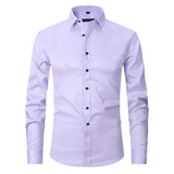 Chemise Ajustée à Col Classique