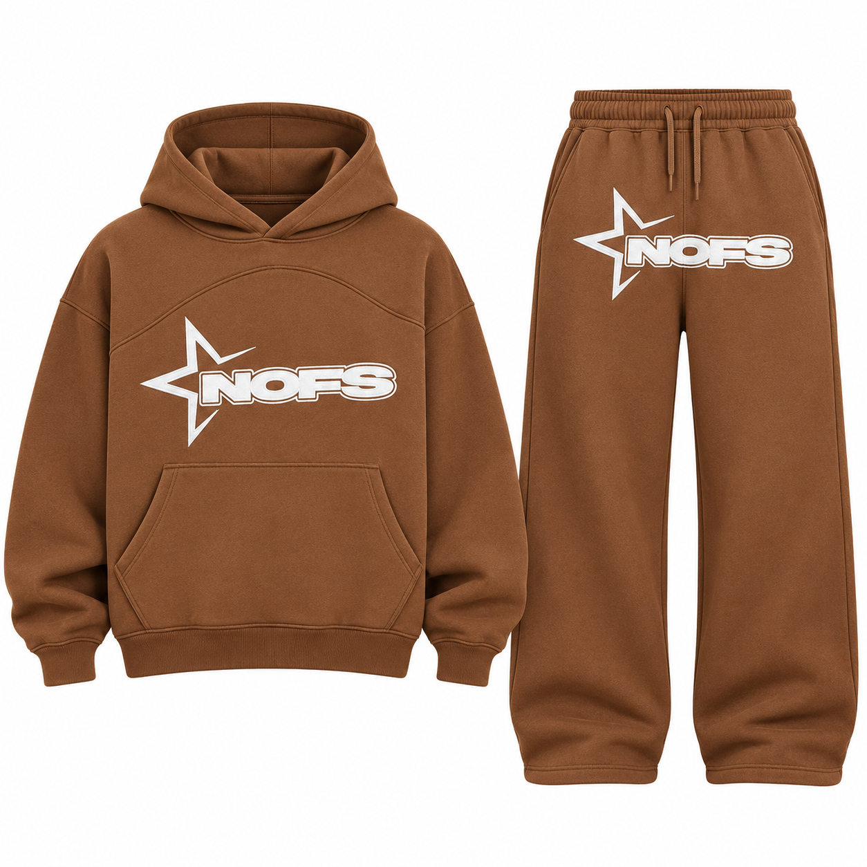 Ensemble de Survêtement Urbain Premium – Sweat à Capuche Oversize & Jogging à Jambes Larges