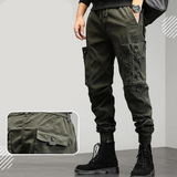 Pantalon Cargo Tactique à Chevilles Resserrées
