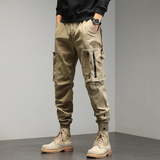 Pantalon Cargo Tactique à Chevilles Resserrées
