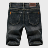 Short en Denim Coupe Ajustée