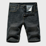 Short en Denim Coupe Ajustée