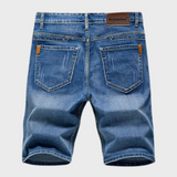 Short en Denim Coupe Ajustée