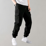 Pantalon Cargo Jogger à Chevilles Resserrées