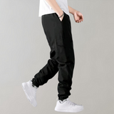Pantalon Cargo Jogger à Chevilles Resserrées