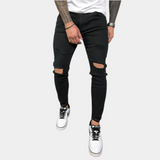 Jean Skinny Déchiré Coupe Ajustée