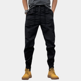 Pantalon Cargo Jogger à Plis Structurés