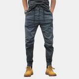 Pantalon Cargo Jogger à Plis Structurés