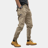 Pantalon Cargo Jogger à Plis Structurés